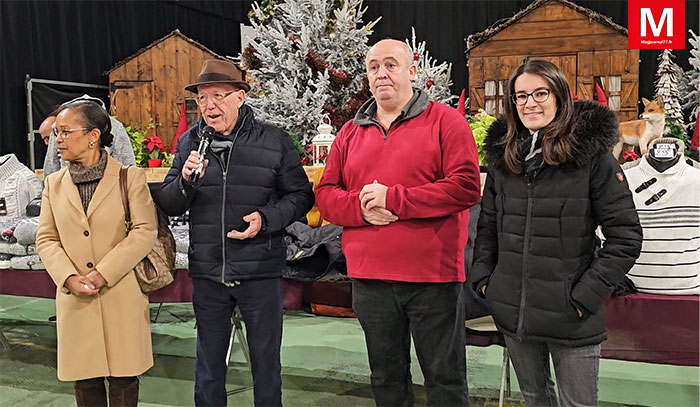 Othis [Vidéo] : Les élus ont lancé le marché de Noël avec ses trente-cinq exposants