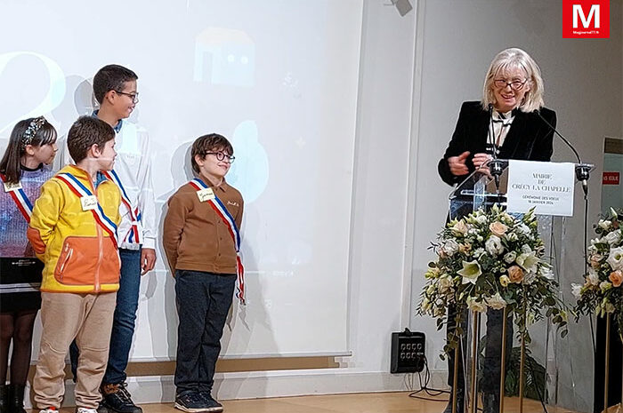 Crécy-la-Chapelle ► [Vidéo] Cérémonie des vœux : le maire a présenté le conseil municipal des enfants et abordé des sujets plus graves