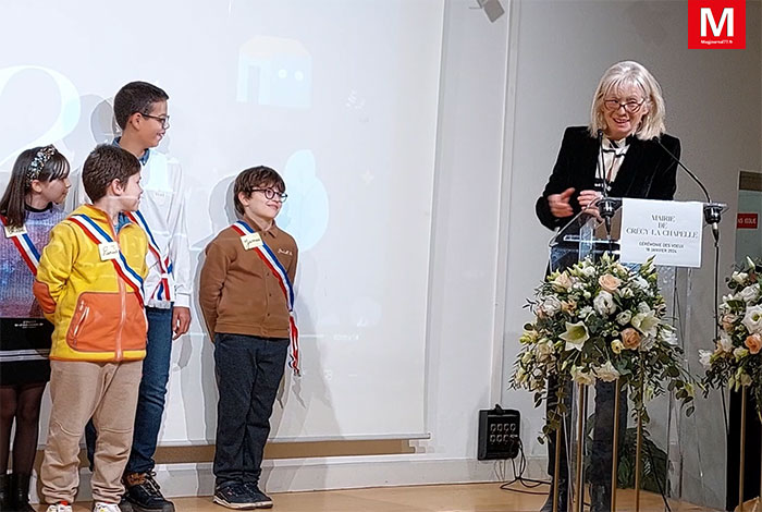 Crécy-la-Chapelle [Vidéo] - Cérémonie des vœux : le maire a présenté le conseil municipal des enfants et abordé des sujets plus graves