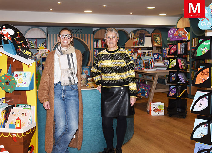 Lagny-sur-Marne [Vidéo] : La librairie Christmann a passé le relai à Aurélie Monfort