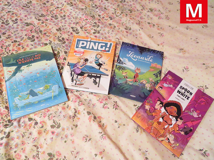 Idées de lecture - BD : quatre livres et le 10 janvier comme sortie