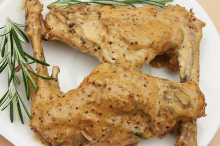 La recette du week-end ► Le lapin à la moutarde, c’est l’eau à la bouche et un parfum de bonne cuisine traditionnelle