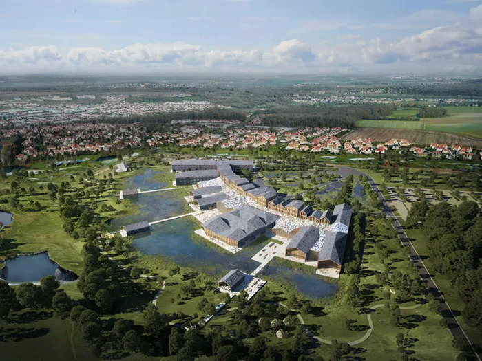 Bailly-Romainvilliers - Fin de chantier pour le centre de formation Deloitte : les premiers clients arriveront en mars