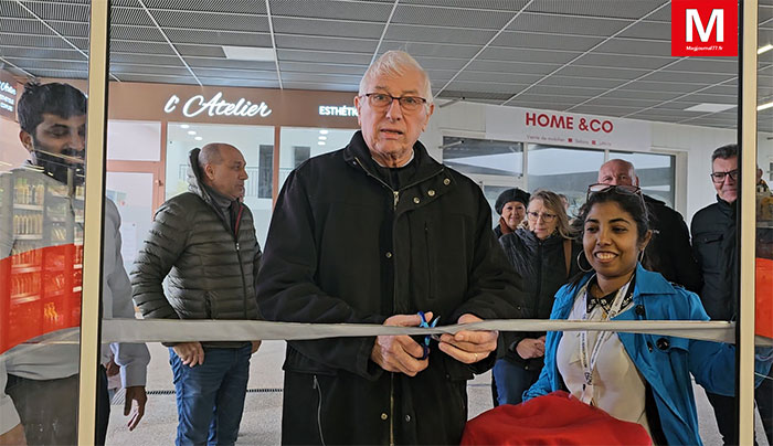 Longperrier [Vidéo] - Centre commercial Rive Gauche : le maire a inauguré le supermarché Diagonal