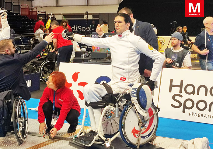 Bailly-Romainvilliers [Vidéo] - Escrime fauteuil : Yohan Peter, du club des Mousquetaires, a concouru pour les championnats d'Europe, à Paris