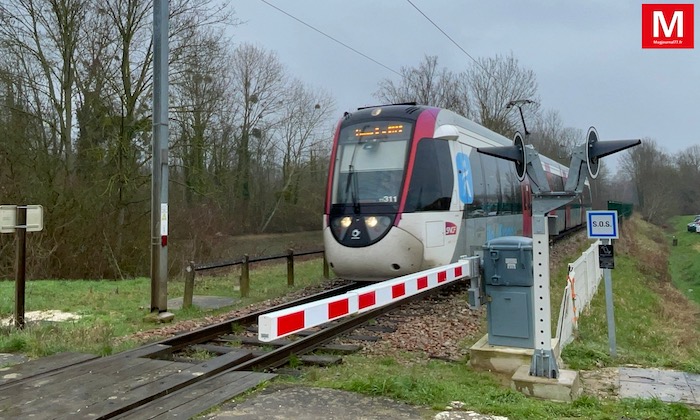 Saint-Germain-sur-Morin ► [Vidéo] Passage à niveau : la barrière automatique garantira la sécurité et réduira les nuisances sonores 