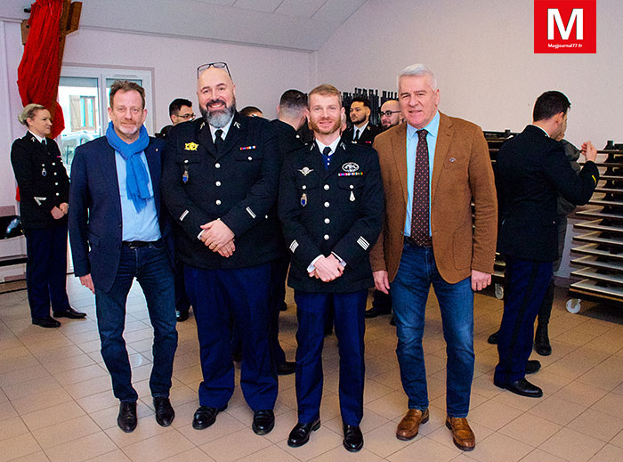 Vinantes [Vidéo] - L'inspection annuelle de la gendarmerie de Saint-Soupplets a mis en valeur les militaires pour leurs actions