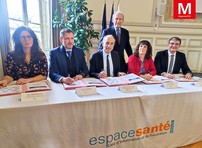 Meaux [Vidéo] - La Ville a signé son troisième contrat local de santé avec ses partenaires : une nouvelle étape pour l'amélioration des parcours de santé des usagers
