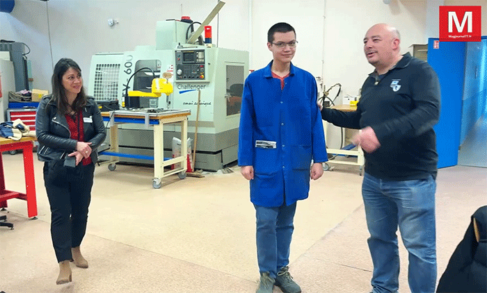 Meaux [Vidéo] - Les élèves à la rencontre des métiers : le lycée Coubertin se branche en direct sur Veolia