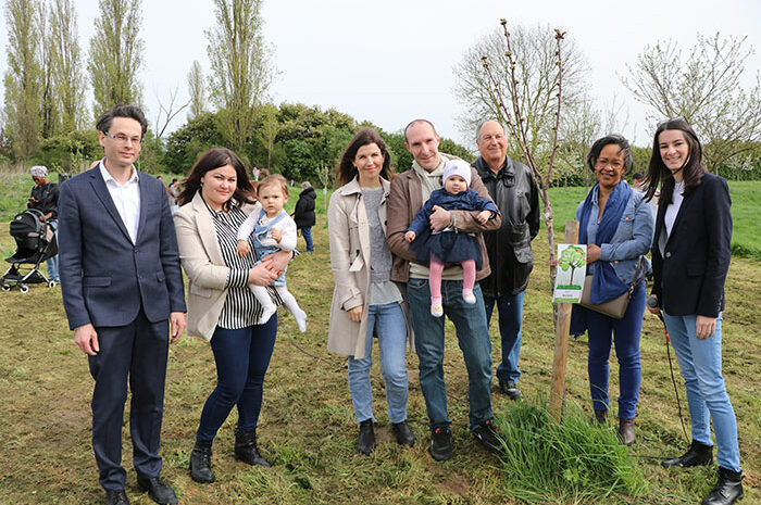 Othis ► Au verger des bébés, on y plante des arbres fruitiers chaque année