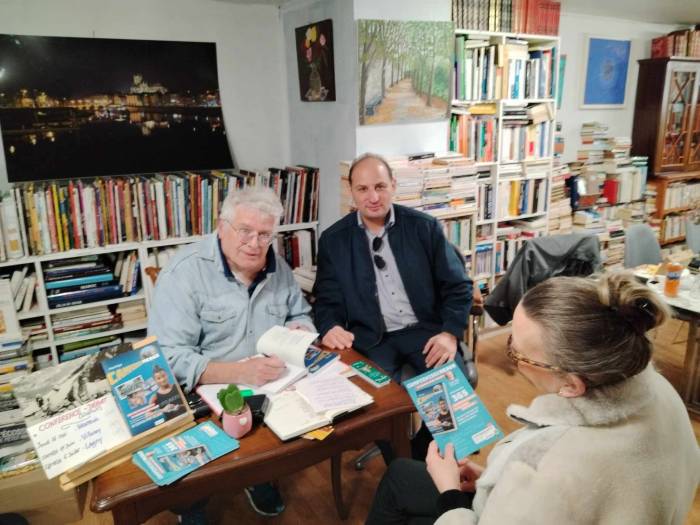 Seine-et-Marne - Pascal Pioppi en dédicace pour son livre "CampionissiMeaux" 