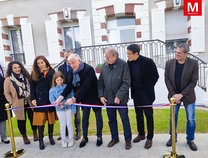 Lagny-sur-Marne [Vidéo] - Inauguration au parc Saint-Jean : l'ancienne école d'infirmières est devenue la résidence Val-Fleuri