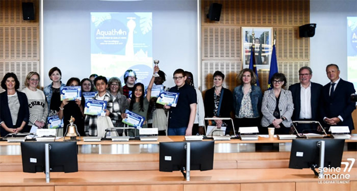 Meaux - Concours Aquathon : le collège Henri-Dunant remporte le Grand Prix