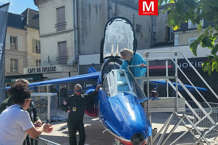 Meaux ► [Vidéo] L’armée de l’Air et de l’Espace s’expose : Alphajet et Mirage ont mis des étoiles dans les yeux des passionnés d’aviation