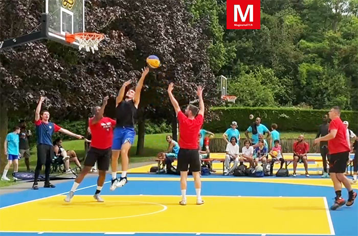 Lagny-sur-Marne ► [Vidéo] 3X3 Culture urbaine : des matchs endiablés ont promu la discipline sportive olympique