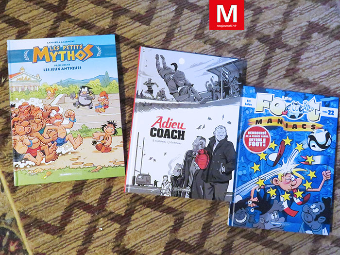 Idées de lecture - Du foot, des supporters, des sports amusants, les équipes de France : des BD pour l'été
