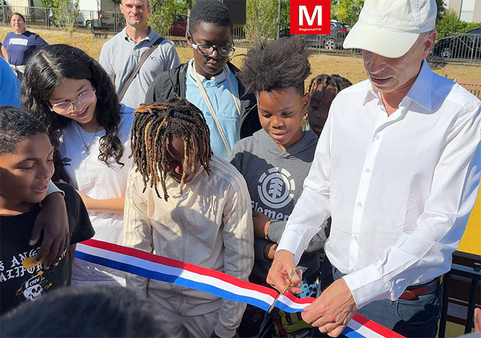 Meaux [Vidéo] - Quartier Dunant : la nouvelle aire de jeux est accessible à tous