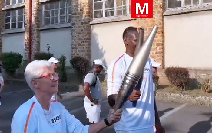 Meaux ► [Vidéo] JO 2024 : le passage de la flamme dans la ville a célébré l’esprit de l’olympisme