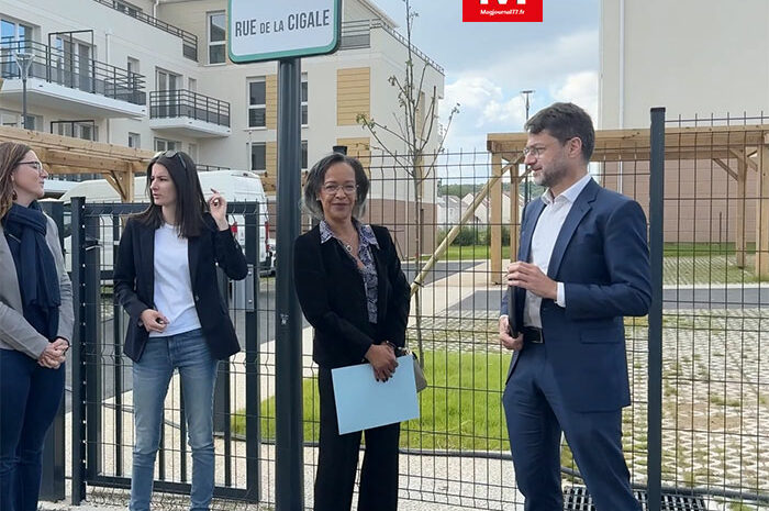Othis ► [Vidéo] Quartier Jean de la Fontaine : l’inauguration a souligné le design des constructions, alliance d’ancien et de moderne