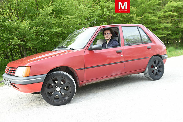 Pomponne ► [Vidéo] En Peugeot 205, l’équipage de Théo Paille va participer à l’Europ’Raid, un rallye culturel et caritatif
