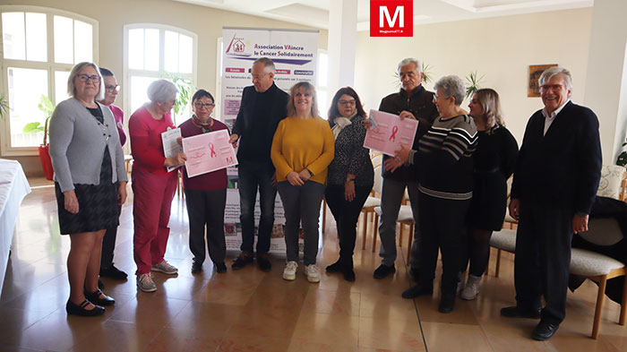 Crégy-lès-Meaux ► [Vidéo] L’association de comédiens, Les Regal’Art, a donné un chèque pour lutter contre le cancer