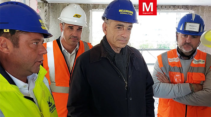 Meaux ► [Vidéo] A Beauval, les tours Camargue et Chambord vont être foudroyées : visite du chantier et mise en place des explosifs