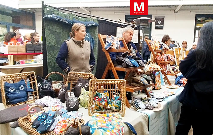 Serris ► [Vidéo] Créations et ateliers artisanaux : le Carré d’art a renouvelé son traditionnel marché de Noël
