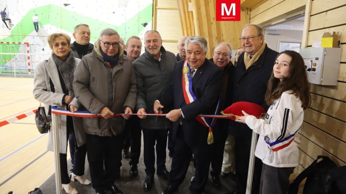 Charny ► [Vidéo] Le nouveau gymnase a été inauguré à l’occasion des vœux du maire